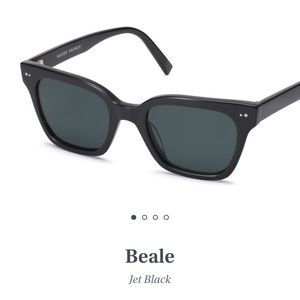 Warby parker Beale sunglasses in jet black